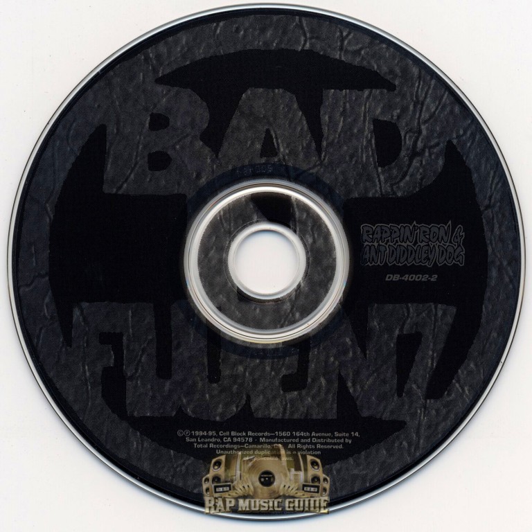 Rappin' Ron & Ant Diddley Dog - Bad N-Fluenz: Re-Release. CD